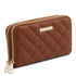Ada - Double zip around soft leather wallet